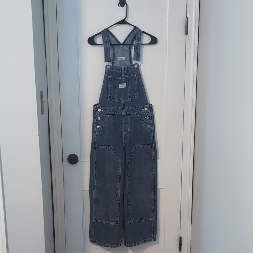 Classic Blue Denim Overalls
